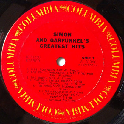 Simon & Garfunkel : Simon And Garfunkel's Greatest Hits (LP, Comp, RE, Ter)