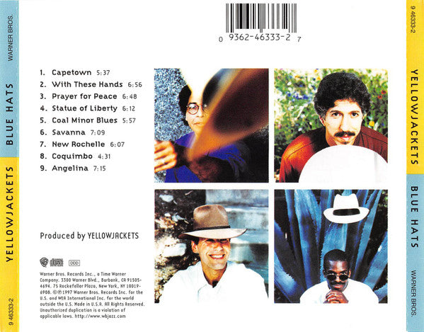 Yellowjackets : Blue Hats (CD, Album)