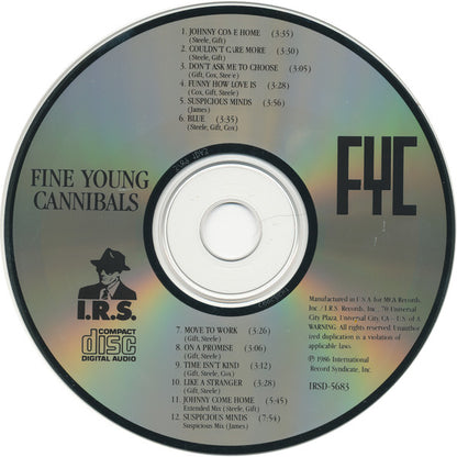 Fine Young Cannibals : Fine Young Cannibals (CD, Album, RE)