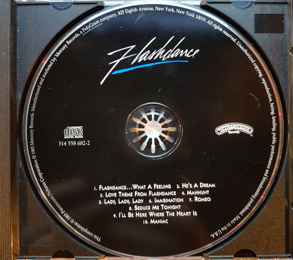 Various : Flashdance (Original Soundtrack From The Motion Picture) (CD, Album, RE, RM, UML)