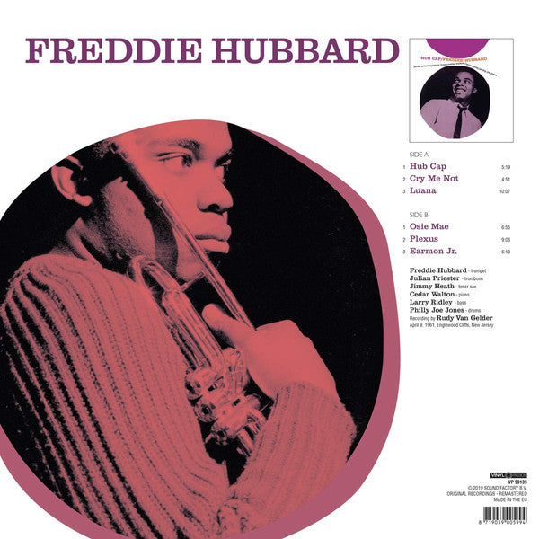 Freddie Hubbard : Hub Cap (LP, Album, RE, RM)