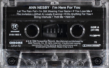 Ann Nesby : I'm Here For You (Cass, Album)