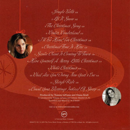 Diana Krall Featuring The Clayton-Hamilton Jazz Orchestra : Christmas Songs (CD, Album)