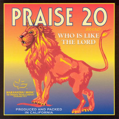 The Maranatha Singers : Praise 20: Who Is Like The Lord (CD, Album, Club)