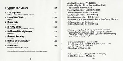 Alice Cooper : Love It To Death (CD, Album, RE, RM)