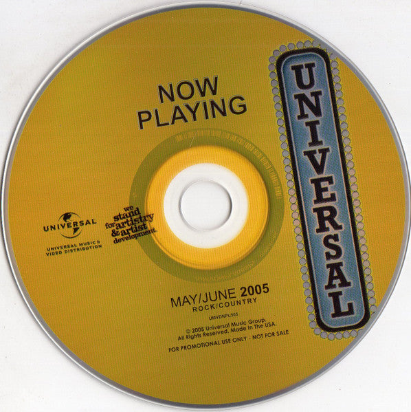 Various : Now Playing May/June 2005  (CD, Comp, Promo)