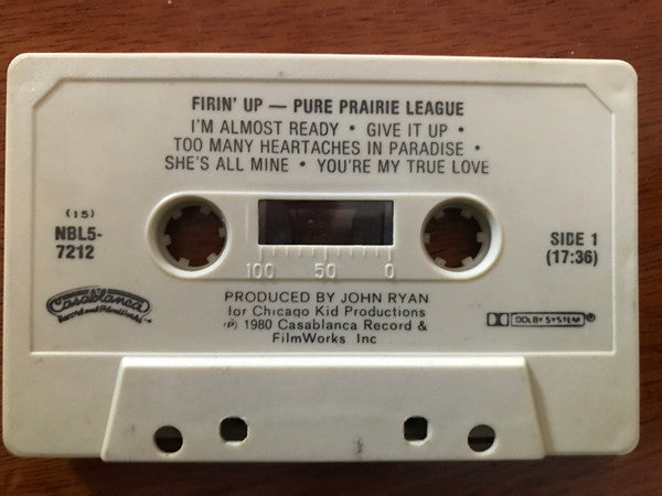 Pure Prairie League : Firin' Up (Cass, Album, 15,)
