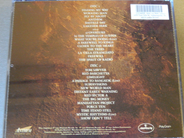 Rush : Chronicles (2xCD, Comp, Club, RE, UML)