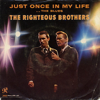The Righteous Brothers : Just Once In My Life (7", Single)