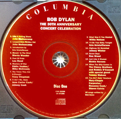 Bob Dylan : The 30th Anniversary Concert Celebration (2xCD, Album)
