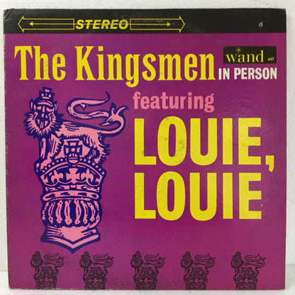 The Kingsmen : The Kingsmen In Person Featuring Louie, Louie (LP, Album,  Un)