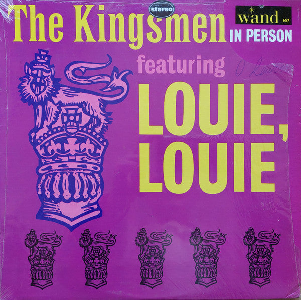 The Kingsmen : The Kingsmen In Person Featuring Louie, Louie (LP, Album,  Un)
