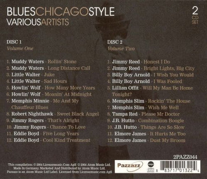 Various : Blues Chicago Style  (CD, Comp + CD, Comp)