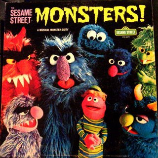 The Monsters Of Sesame Street : A Musical Monster-osity (LP, Album)