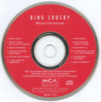 Bing Crosby : White Christmas (CD, Album, RE, Mat)