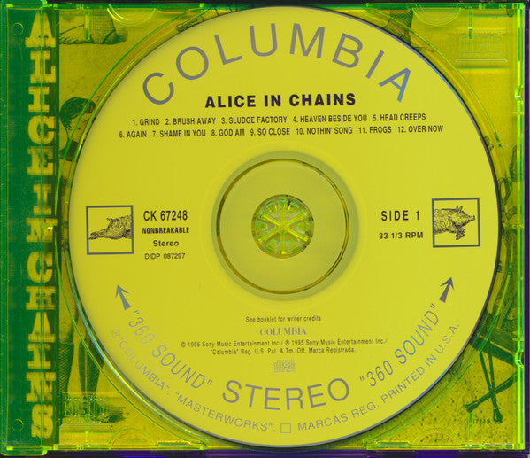 Alice In Chains : Alice In Chains (CD, Album, RE, Pur)