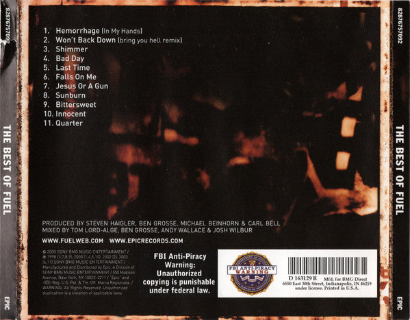 Fuel (3) : The Best Of Fuel (CD, Comp, Club)