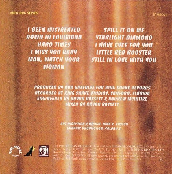 Raful Neal :  I've Been Mistreated  (CD)