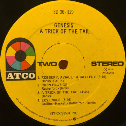 Genesis : A Trick Of The Tail (LP, Album, PR )