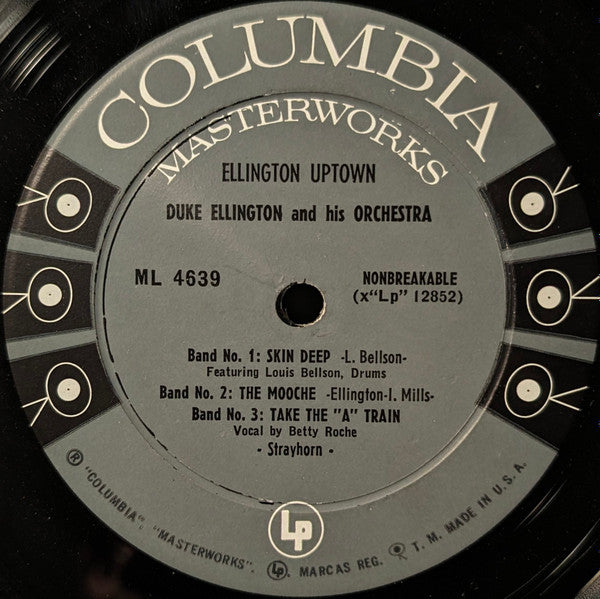 Duke Ellington And His Orchestra : Ellington Uptown (LP, Album, Mono, RP, Hol)