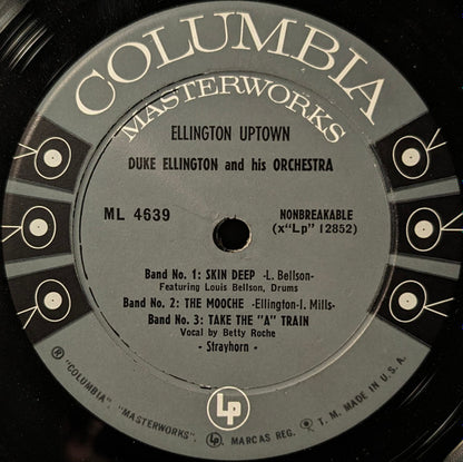 Duke Ellington And His Orchestra : Ellington Uptown (LP, Album, Mono, RP, Hol)
