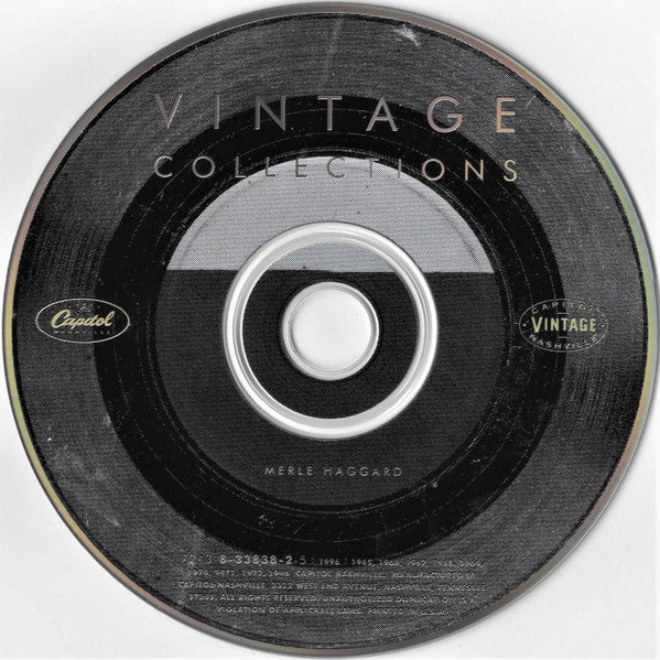 Merle Haggard : Vintage Collections (CD, Comp)