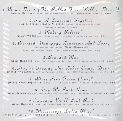 Merle Haggard : Vintage Collections (CD, Comp)