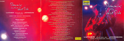 Luther "Guitar Junior" Johnson And The Magic Rockers : Slammin' On The West Side (CD, Album, Promo)