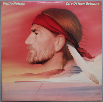 Willie Nelson : City Of New Orleans (LP, Album, Pit)