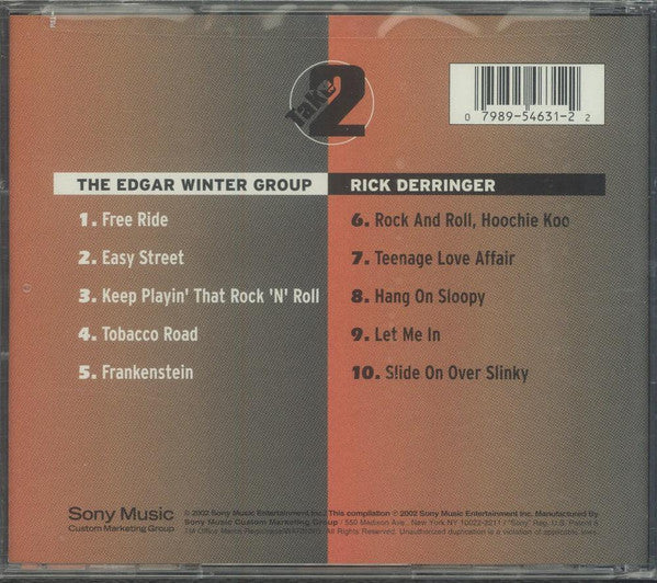 The Edgar Winter Group / Rick Derringer : Take Two (CD, Comp)