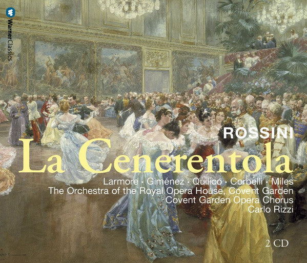 Rossini* - Larmore* •  Giménez* •  Quilico* •  Corbelli* •  Miles* •  The Orchestra Of The Royal Opera House, Covent Garden* •  Covent Garden Opera Chorus* •  Carlo Rizzi : La Cenerentola (2xCD, Album, RE + Box, Sli)