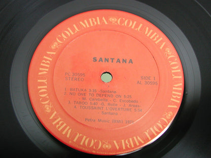 Santana : Santana (LP, Album, RE, San)