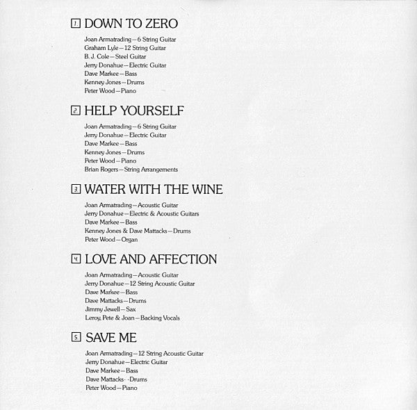 Joan Armatrading : Joan Armatrading (CD, Album, RE, Den)