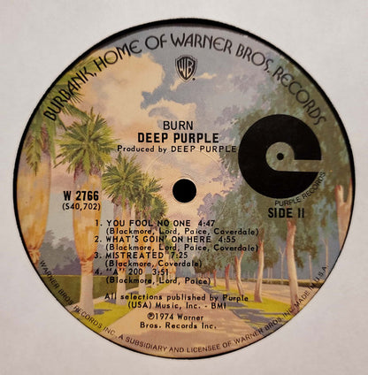 Deep Purple : Burn (LP, Album, RCA)