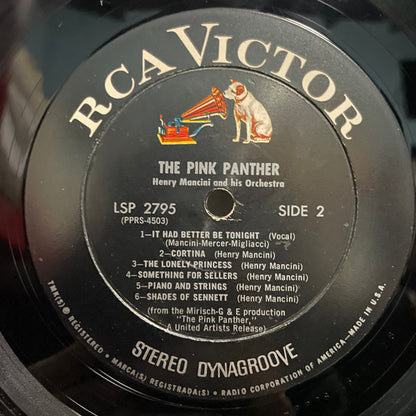 Henry Mancini And His Orchestra : The Pink Panther (LP, Album, RP, Roc)