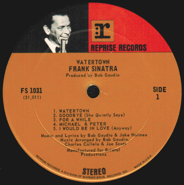 FRANK SINATRA watertown レコード Buy Frank Sinatra : Watertown (LP, Album, Pit) Online for a great