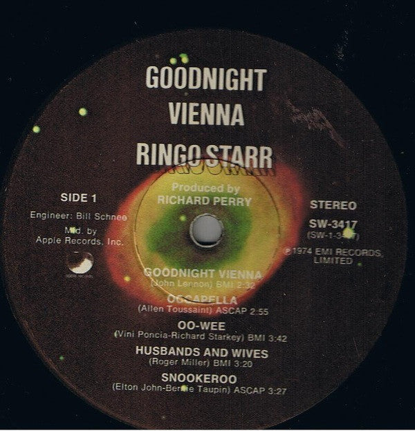 Buy Ringo Starr : Goodnight Vienna (LP, Album, Win) Online for a