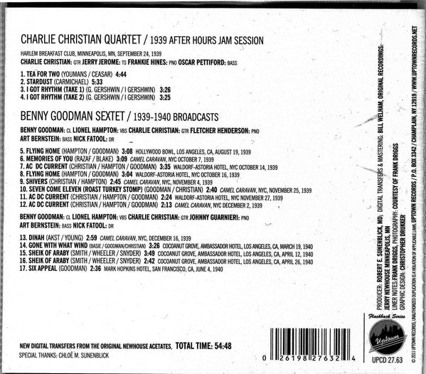 Charlie Christian : Electric (CD, Comp, RE)