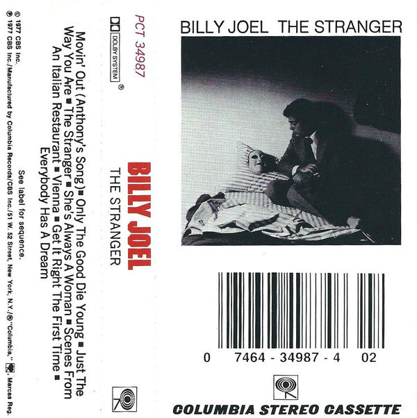 Billy Joel : The Stranger (Cass, Album, RE)