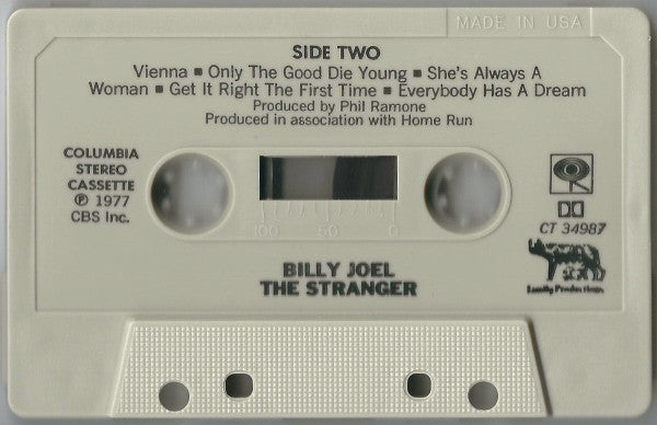 Billy Joel : The Stranger (Cass, Album, RE)