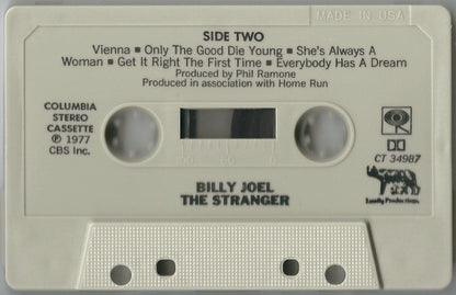 Billy Joel : The Stranger (Cass, Album, RE)