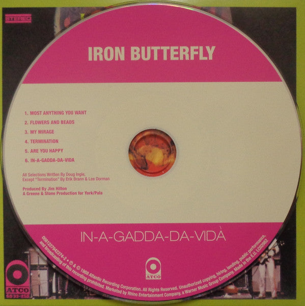 Iron Butterfly : Original Album Series (CD, Album, RE + CD, Album, RE + CD, Album, RE + CD)
