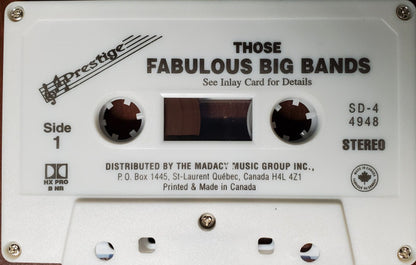 Various : Those Fabulous Big Bands (Cass, Comp)