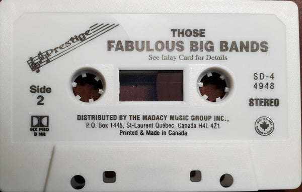 Various : Those Fabulous Big Bands (Cass, Comp)