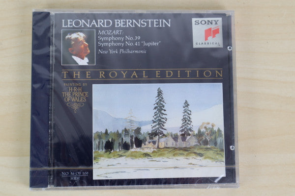 Wolfgang Amadeus Mozart, New York Philharmonic, Leonard Bernstein : Symphony No.39, Symphony No.41 "Jupiter" (CD, Comp)