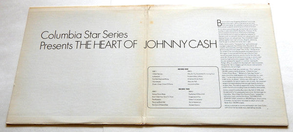 Johnny Cash : The Heart Of Johnny Cash (2xLP, Comp, Ter)