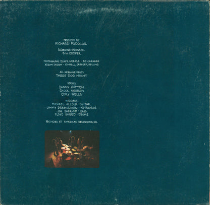 Three Dog Night : Naturally (LP, Album, Pit)