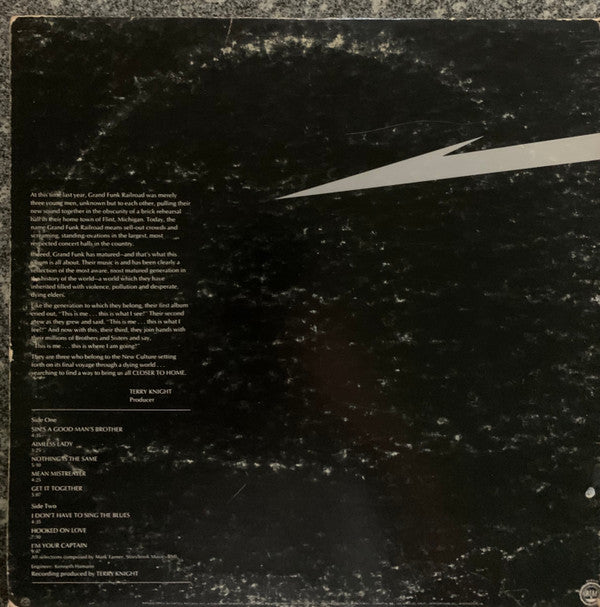 Grand Funk Railroad : Closer To Home (LP, Album, 1-4)