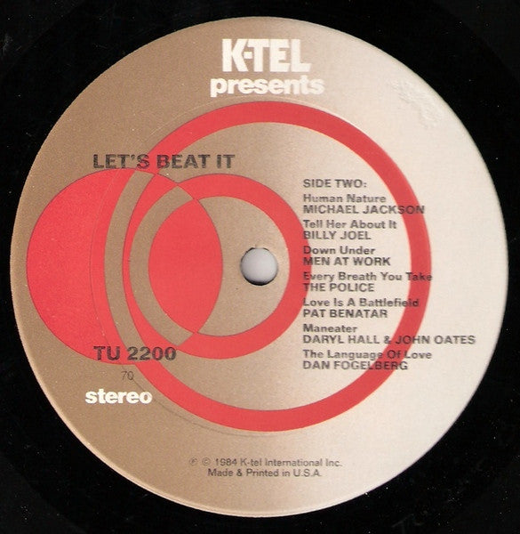 Various : Let's Beat It (LP, Comp, 70 )