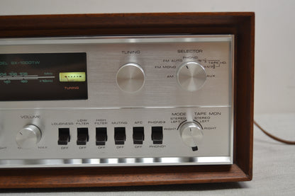 Pioneer SX-1000TW Stereo Receiver * 50W RMS * Wood Case * Fully Serviced *